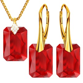 MŚ 1997 MENNICA ŚWIDNICKA Rattle Clasp Fashion Jewellery Earrings Necklace Silver 925 Hanging Jewellery Set Birthday Gift for Girlfriend Ladies and Girls Gift Jewellery Set for Women, Sterling Silver,