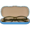 Hard Shell Eyeglass Case Clamshell For Boy Girl Small Frames,