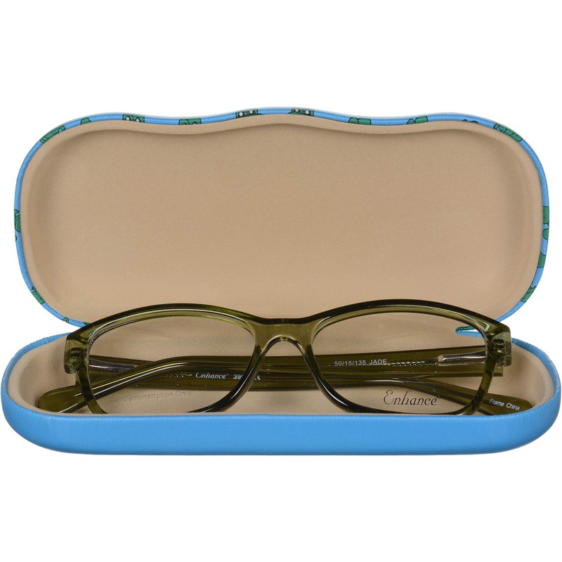 Hard Shell Eyeglass Case Clamshell For Boy Girl Small Frames,