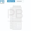 Jolly C6 Price Gun 6 Digit Set Offer, Easy Label