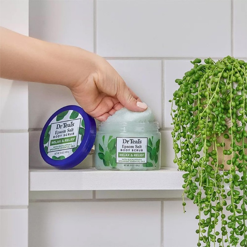 Dr Teal's Exfoliate & Renew Eucalyptus & Spearmint Epsom Salt