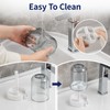 Toothbrush Holder with Dust Cover for Bathroom - Drainage Toothbrush