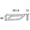 HELLA 8RA 013 347-041 Reflex Reflector - Shapeline Style -