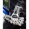 ILM Air Flow Leather Motorcycle Gloves for Men and Women