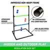 GoSports Indoor/Outdoor Ladder Toss Game Set with 6 Rubber Bolos,