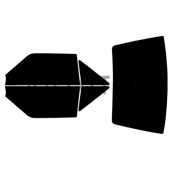 AUTOTEK PreCut All Sides Window Film Any Tint Shade For