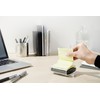 Post-it Desktop Dispenser in Black / Transparent for Super Sticky