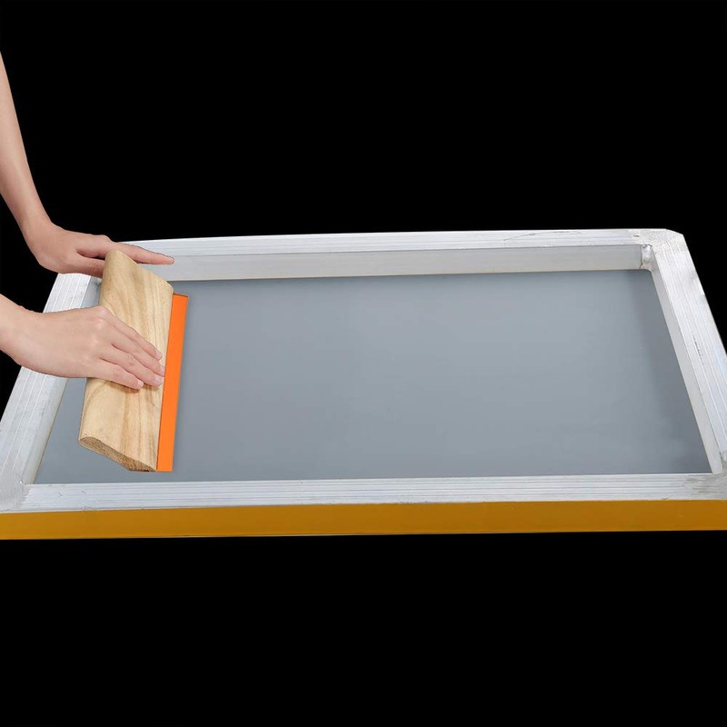 Caydo 3 Pieces 3 Sizes Screen Printing Squeegee, 75 Durometer