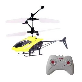 Mini Remote Control Helicopter for Indoor Flying – Twin-Rotor Aircraft Toy with Handheld Controller for Interactive Play