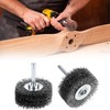 QWORK Wire Wheel Brush Set for Drill, 4 Pack, 2-Inch