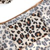 allydrew Large Foldable Tote Nylon Reusable Grocery Bag, Wild Cat