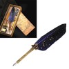 Quill Pen Set Exquisite Retro Smoothing Writing Feather Pen Caligraphy