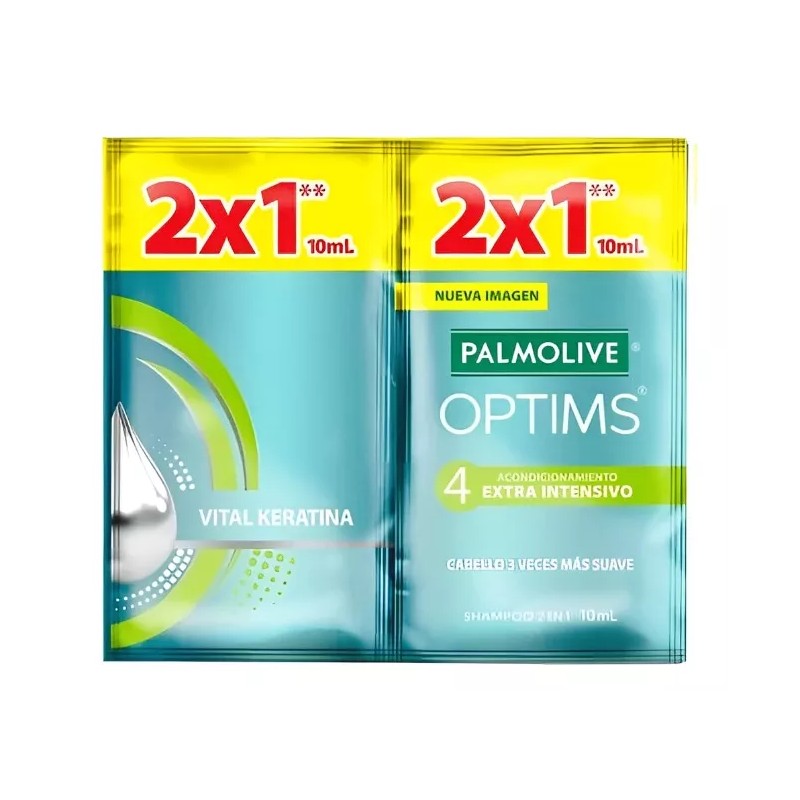 Palmolive Shampoo Palmolive Optims Hotelero 288 Sobres De 10ml