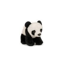 Trigon Plüschtier großer Panda 15cm, Soft, Kuscheltiere Stofftiere Pandabär Bambusbär Bären