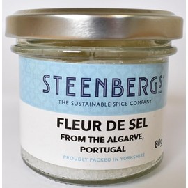 Steenbergs Fleur De Sel Sun Dried Sea Salt Standard Jar - 80g