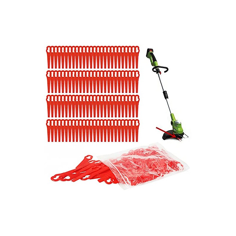 Odashen 100Pcs/Set 83mm Plastic Blade for STIHL Polycut 2-2 FSA