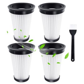 [4 PACK] Vacuum Filters Compatible with iwoly C150 Cordless Vacuum Cleaner, Replacement 4 Hepa Filter. Washable Filters Compatible with Iwoly 18000Pa Cyclone Vacuum (4)