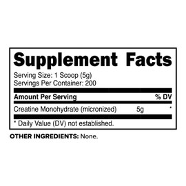 Primaforce Primaforce Creatine Monohydrate Powder ?1,000 Grams - Micronized