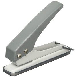 Lion Office Equipment Punch, 1 Hole, 18 Pieces, No. 101, Gray