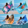 4 Pack Lightweight Quick-Dry Beach Towels - Oversized 71"x32" Sand-Free