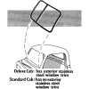 COUNTERPART AUTOMOTIVE 1947 1948 1949 1950 CHEVY GMC TRUCK WINDSHIELD