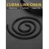 Cuban Link Chain Necklace Men Jewelry Gift 6mm 30 inch
