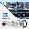 Racewill 4 Sets 25580 14125A Boat Trailer Axles Bearing Kits,