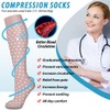 BLUEENJOY Copper Compression Socks for Women & Men (6 pairs)