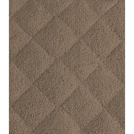 DII Basic Terry Collection Quilted 100% Cotton, Potholder, Brown, 3 Piece