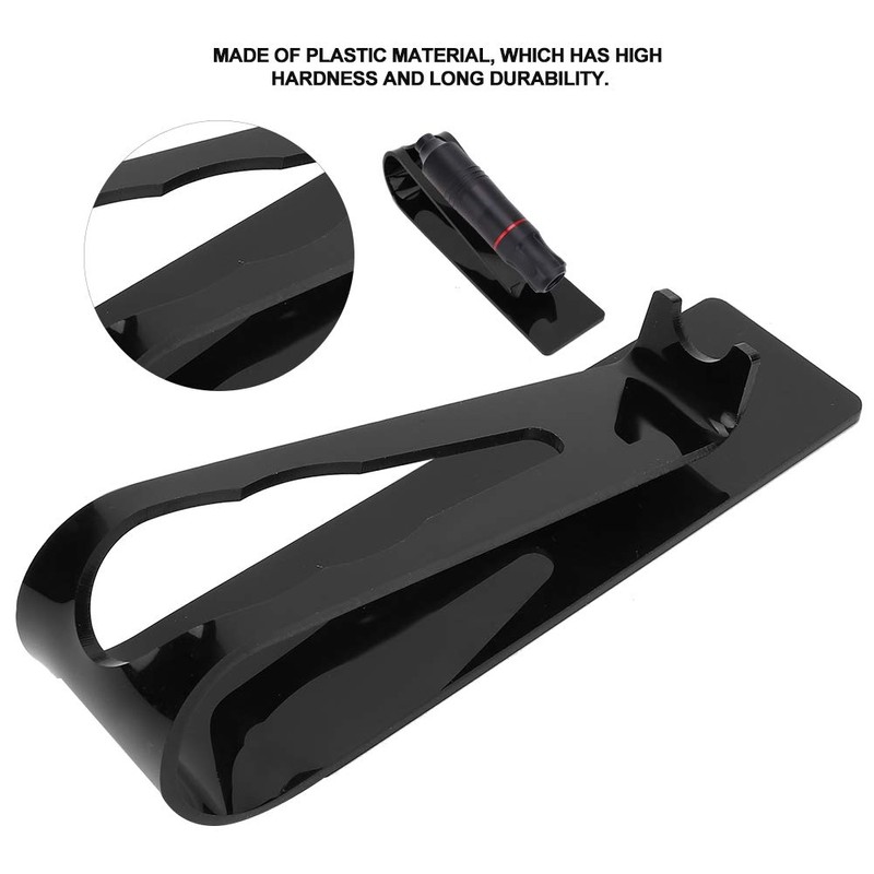 Transparent Tattoo Gun Holder, Plastic Tattoo Pen Holder Stand Machine