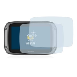 BROTECT Entspiegelungs-Schutzfolie für TomTom Rider 50 (2 Stück) Matte Displayschutz-Folie, Anti-Reflex, Anti-Fingerprint
