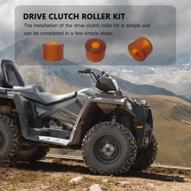 MIFADLE Upgraded Driven Clutch Rhino Roller Kit Replacement for Can Am Defender HD8 HD10 2016-2019 (3 Pack)