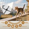 Cat Net for Balcony, Wire Reinforced, Cat Mesh Balcony Protection