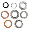 NECO 1" Threaded Headsets Bearing External Cup, Silver, NC2876