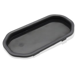 Forward Radar Cover Compatible with Alfa Romeo Stelvio Ornament Grille 2017-2024.Black ABS Plastic Radar Cover Replace# 156126159