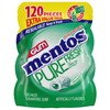 Mentos Pure Fresh Sugar-Free Chewing Gum with Xylitol, Spearmint, 120
