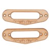 2PCS Pickup Mounting Ring Natural Maple Hard Decorative Single Coil
