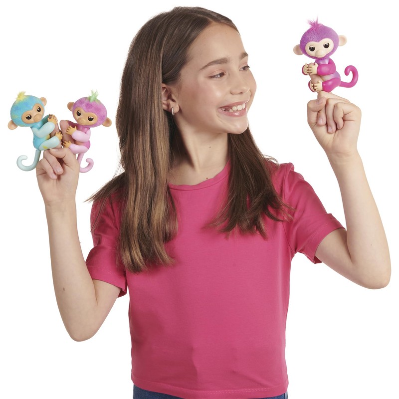 FINGERLINGS - Harmony - Interactive Monkey - Electronic Plush Toy