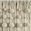 Lush Decor - Cortina de Ventana con Pompones Bohemios (Panel