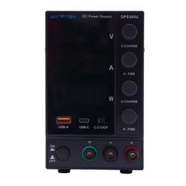 DC Power Supply Variable, 0-30V 0-5A Adjustable Switching DC Regulated Bench Power Supply 4-Digital LED Display for Lab Equipment, DIY Tool, Repair, Electronic Research