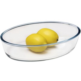 1.6L Glass Baking Dish for Oven, Borosilicate Glass Casserole Dish, Oven Safe Glass Baking Pan