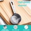 2Pcs Coffee Scoop 1/8 Cup Measuring Scoops Stainless Steel Coffee