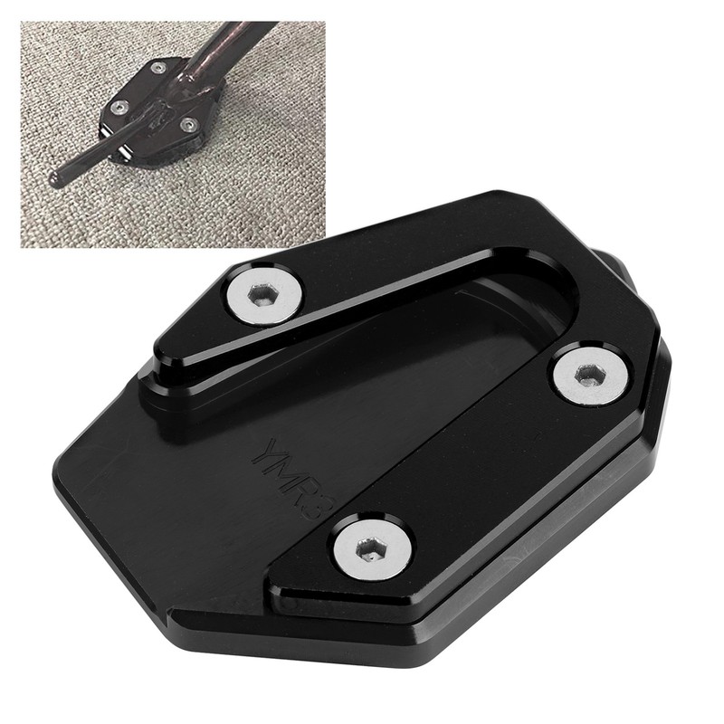 Parking Kickstand Extension Pad Side Stand Support Fit for Yamaha