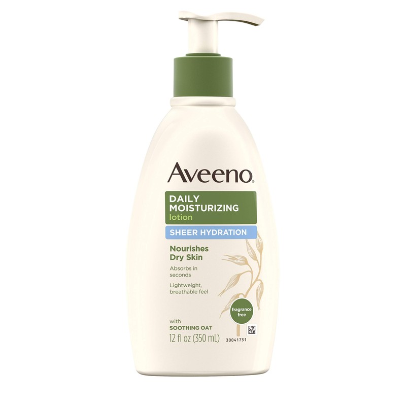 Aveeno Sheer Hydration Daily Moisturizing Lotion For Dry Skin With