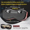 Zeekpowa Rear Light Bicycle with StVZO Approval Red Reflector for
