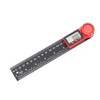 TOPWAY Digital Angle Finder 8 Inch 200mm, Carbon Fibre 0-360°