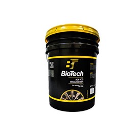 BioTech Non Acid Wheel Cleaner, Non Flammable, Acid Free, Free of Toxic Fumes, Removes Carbon, Grease, Oxidation, Dirt, and Grime (5 Gallon Pail)
