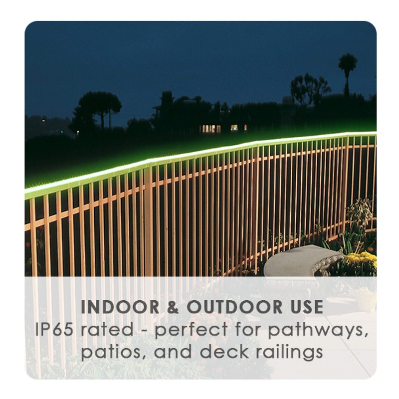 Westek Indoor/Outdoor LED White Rope Light Kit - 24'