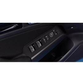 Unbranded For Honda Civic 11th 2022-2023 Bright Black Glass Window Switch Lock Panel Trim