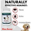 Flea Away 100 Chewable Tablets Flea, Tick & Mosquito Repellent